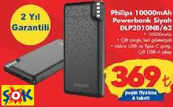 PHİLİPS 10000MAH POWERBANK